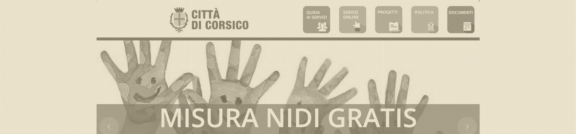 Sito del Comune di Corsico