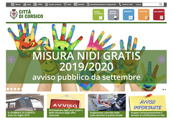 Sito del Comune di Corsico
