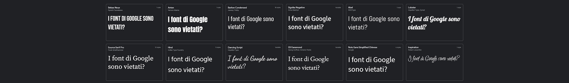 I font di Google sono vietati dal GDPR?